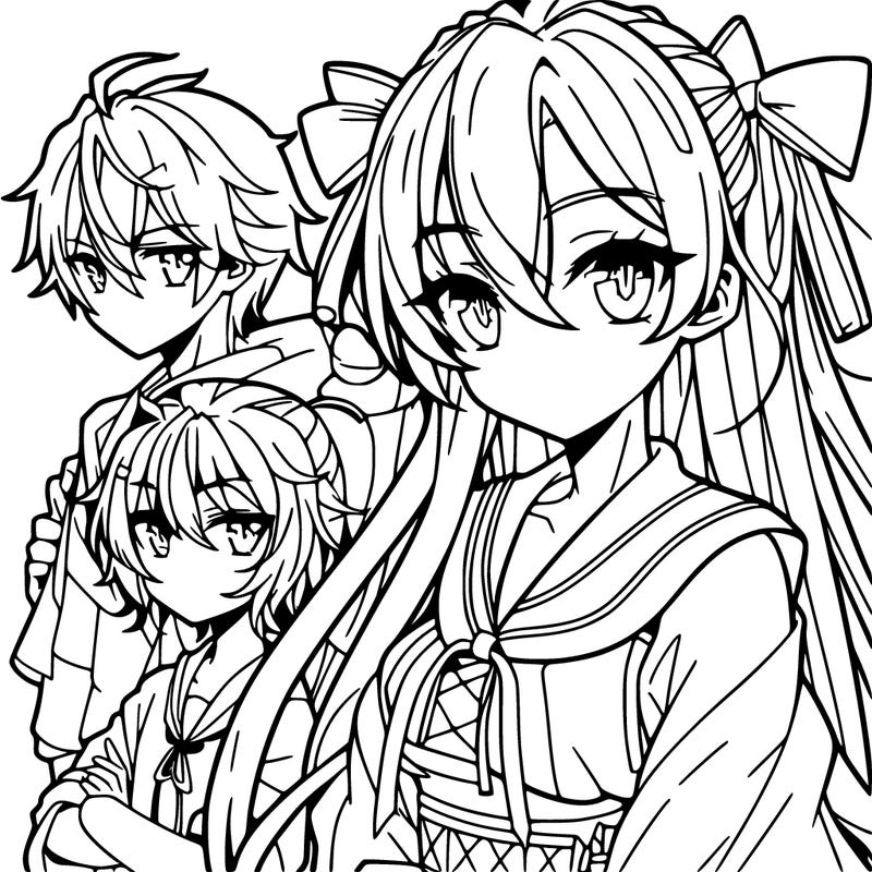 anime characters