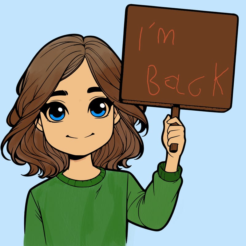 realistic girl holding up a sign