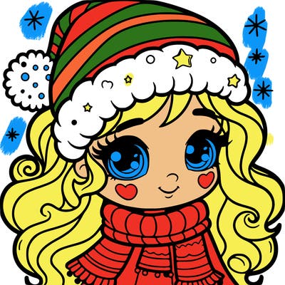 cristmas girl