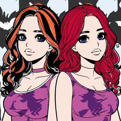 realistic twin sisters