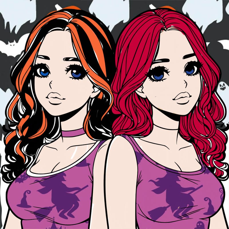 realistic twin sisters