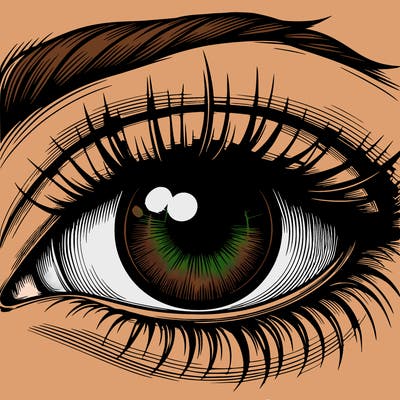 realistic eye