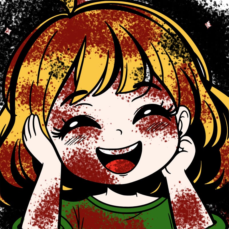 girl laughing