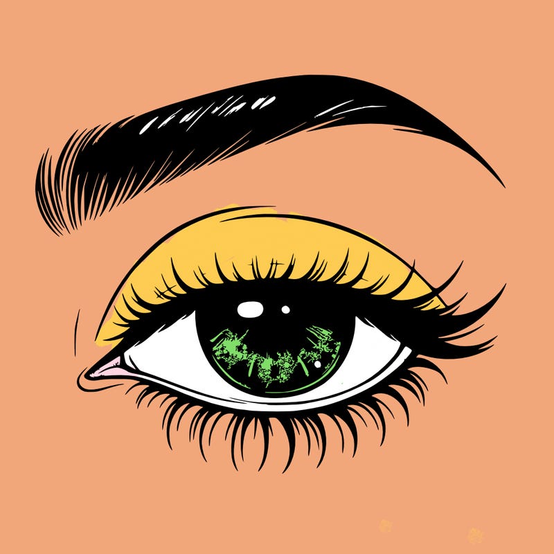 eye closed realistic