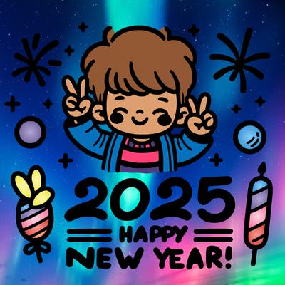 happy new year 2025 wish