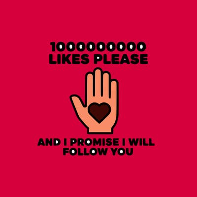 100000000000 likes please and i promise i will follow you