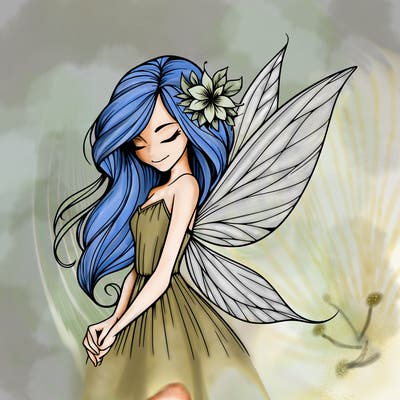 realistic fairy