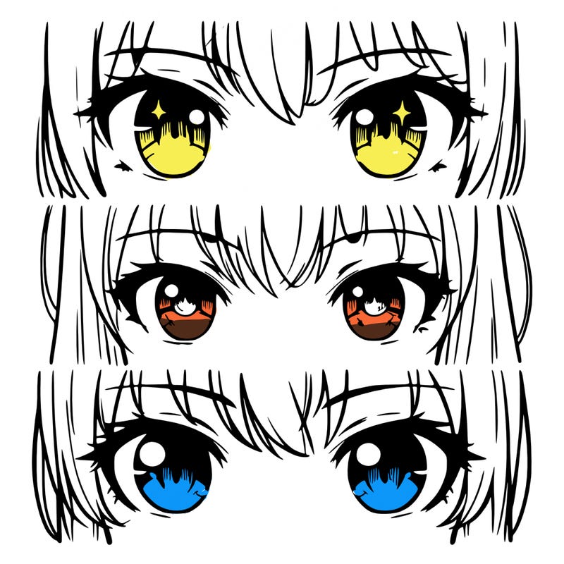anime eyes
