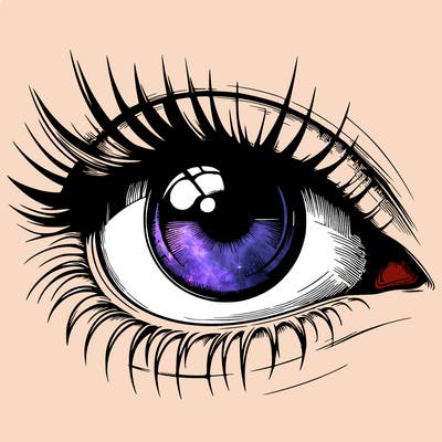 realistic eye