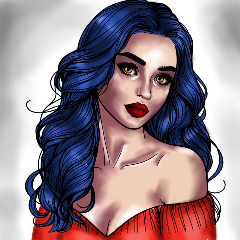 beautiful realistic girl