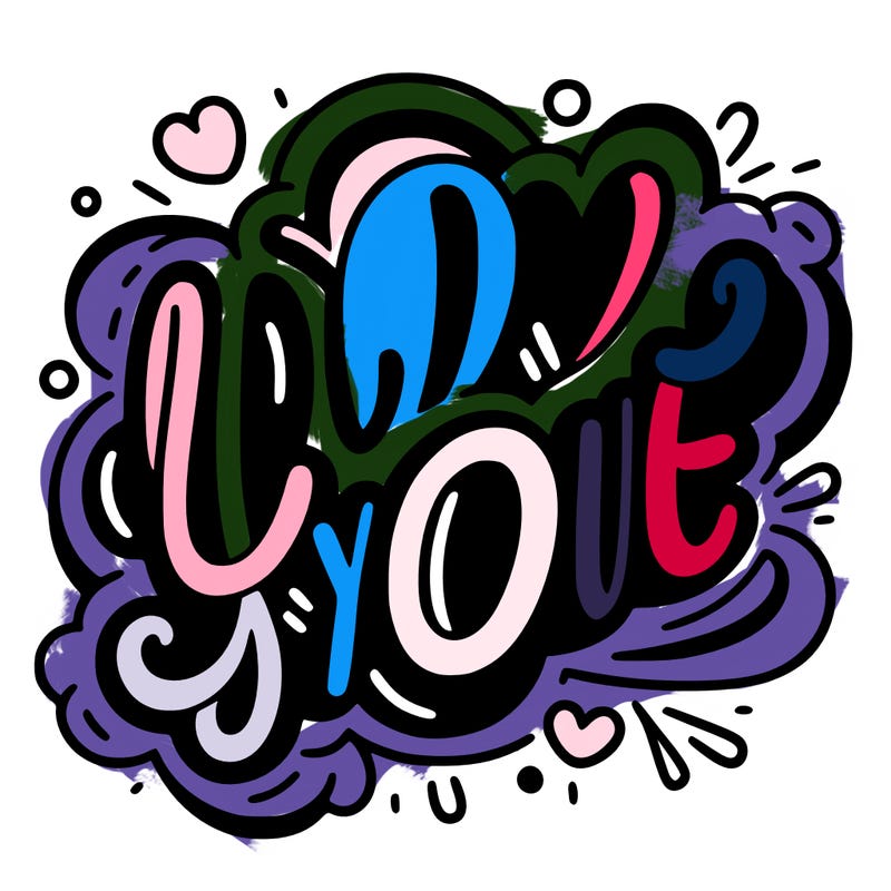 i love you realistic