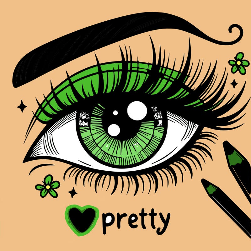 pretty eye