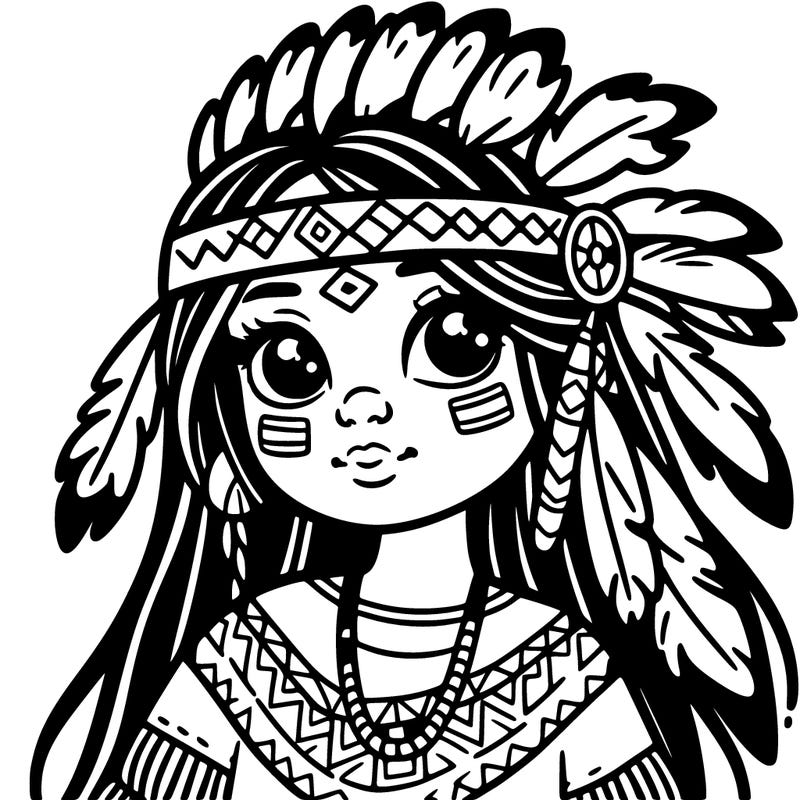 native american girl