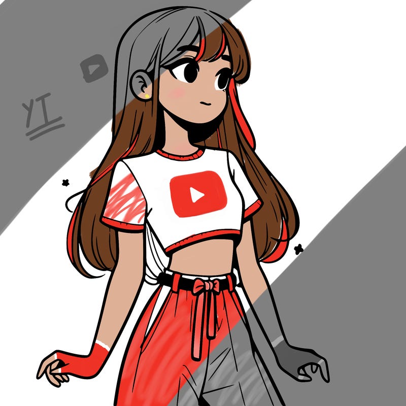 girl in a cute crop top