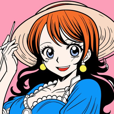 nami one piece realistic