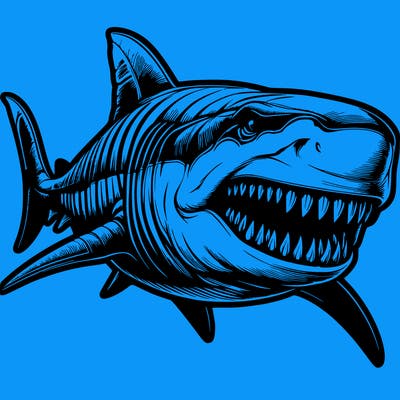 realistic megalodon