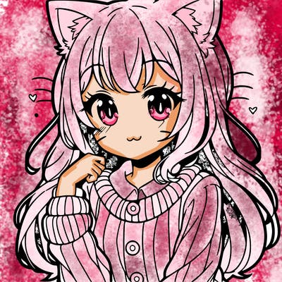 anime cat girl