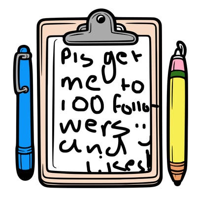 blank clip board with pen