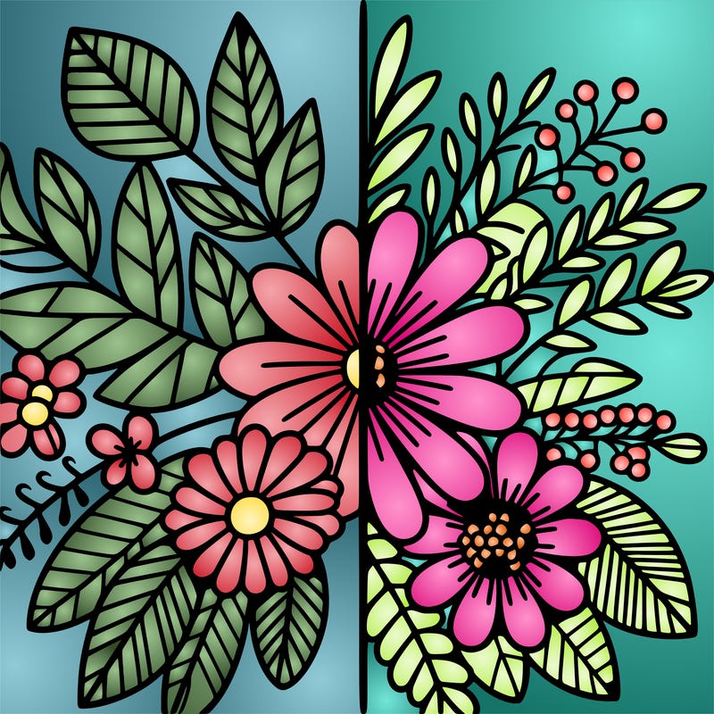 flowers split