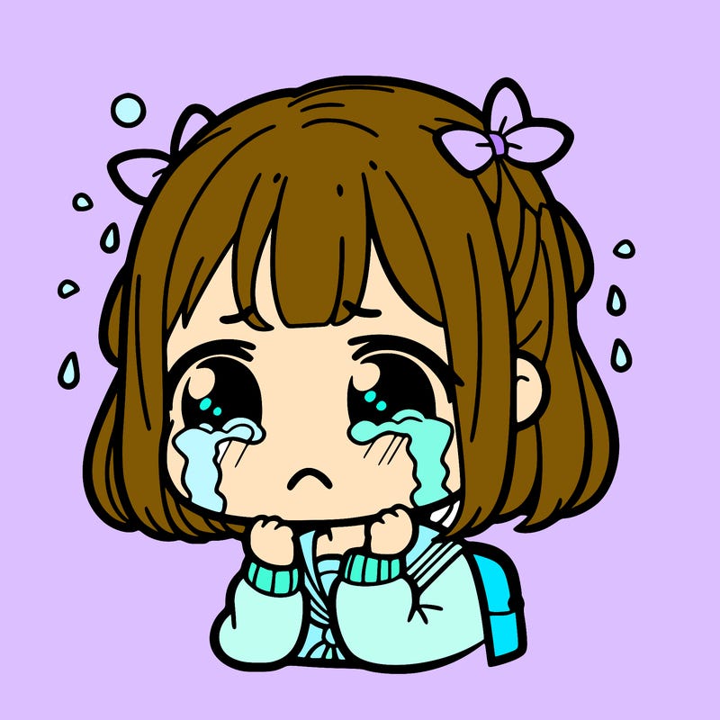 girl crying