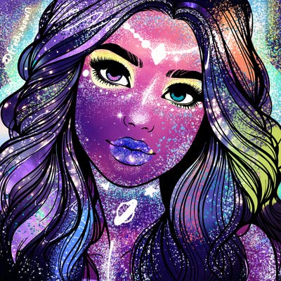 beautiful realistic girl