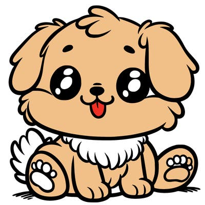 dog cute fluffy small