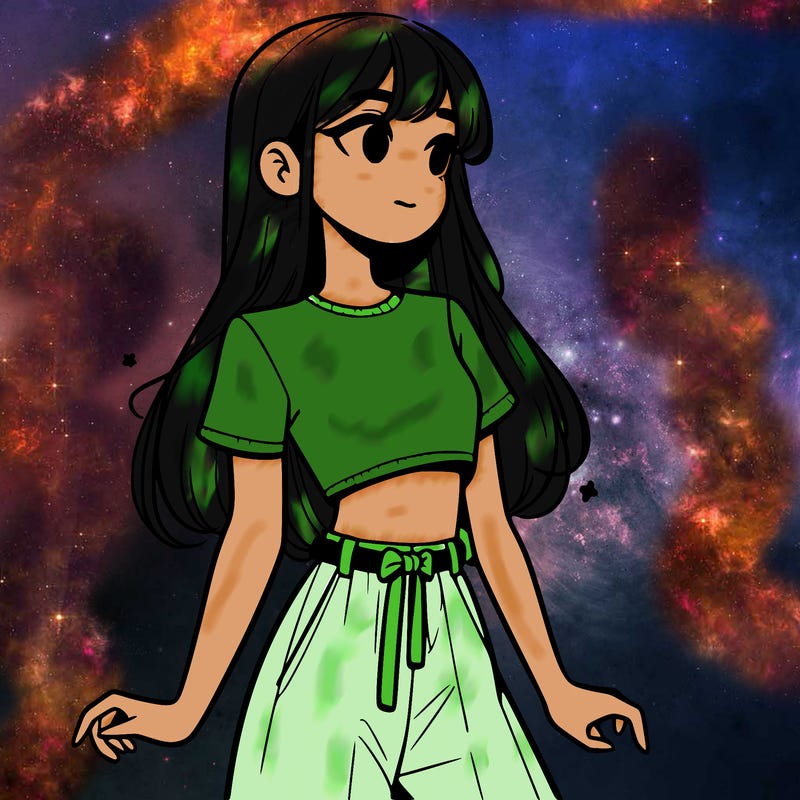 girl in a cute crop top