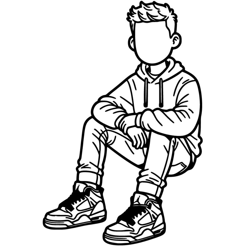 man with jorden shoes on