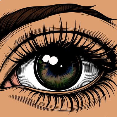realistic eye