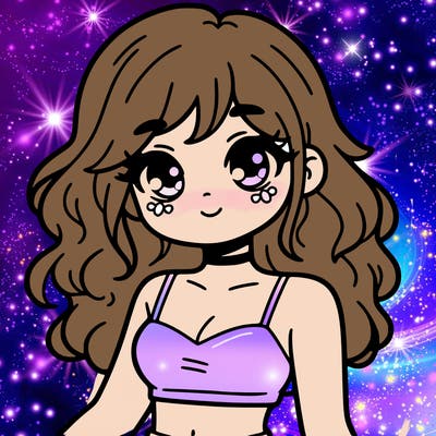 girl in a cute crop top