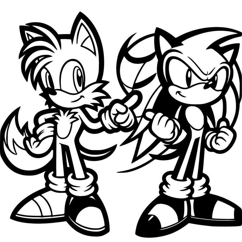 tails from sonic with sonic