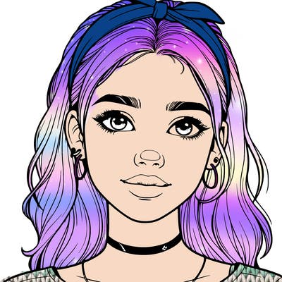 realistic teenage girl