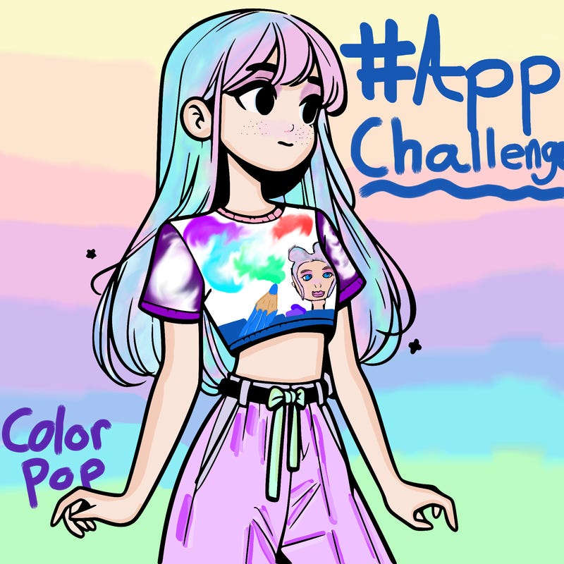 girl in a cute crop top