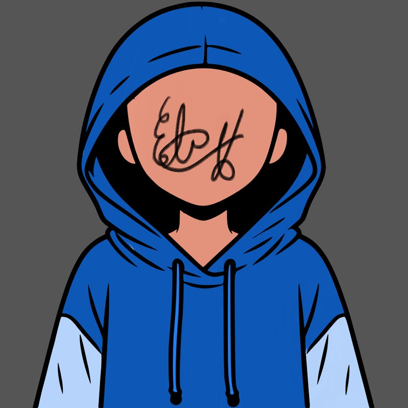 faceless girl in hoodie