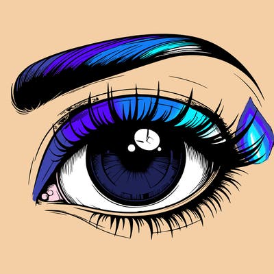 realistic eye