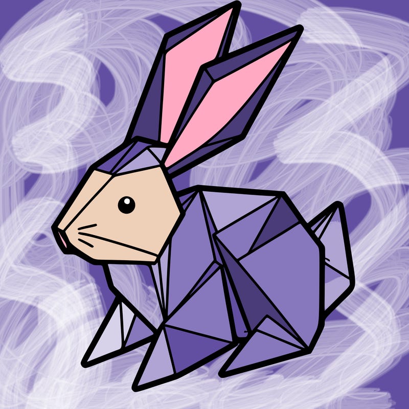 origami bunny