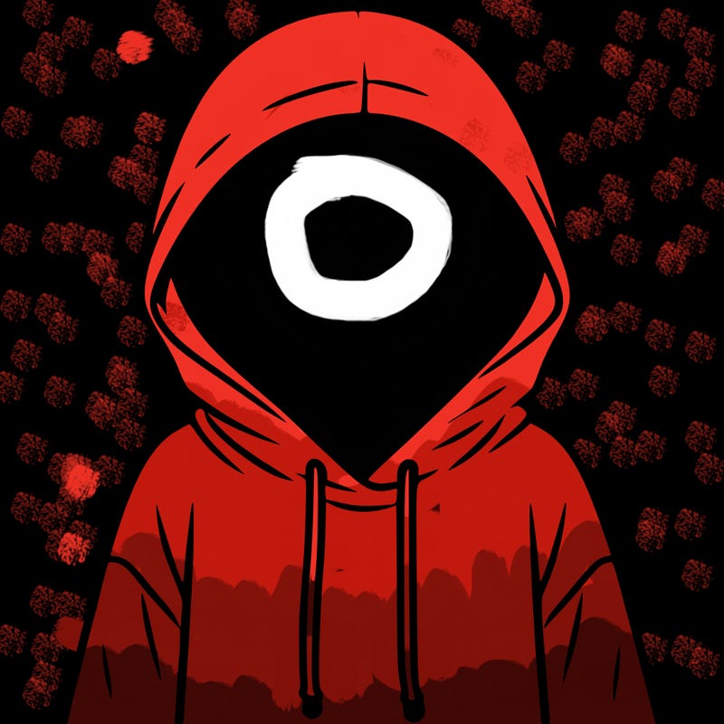 faceless girl in hoodie