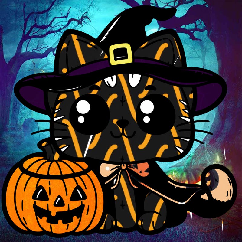halloween cat