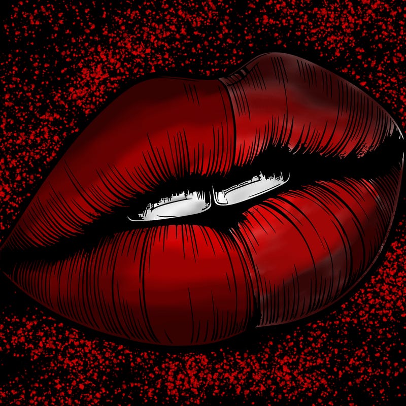 realistic lips