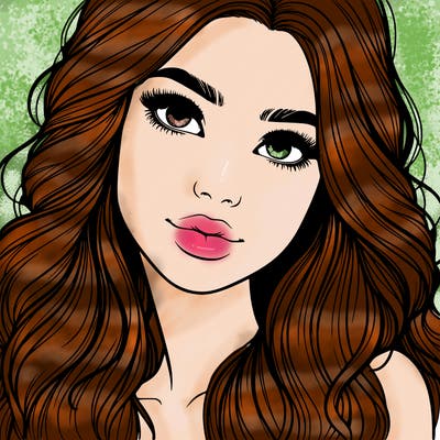 beautiful realistic girl