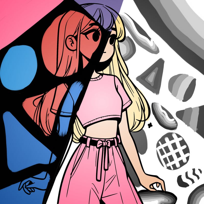 girl in a cute crop top