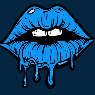 lips that look realistic and drip