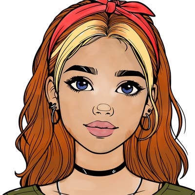 realistic teenage girl