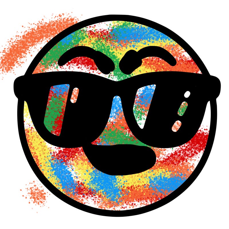 emoji with sunglasses