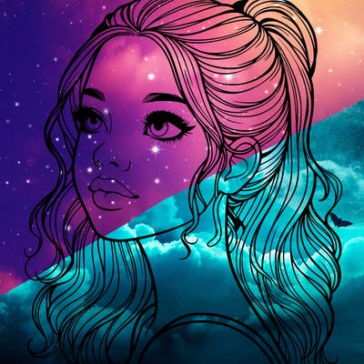 beautiful realistic girl