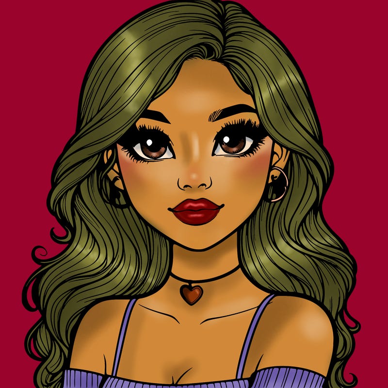 realistic pretty girl