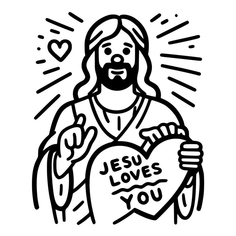 jesus loves you