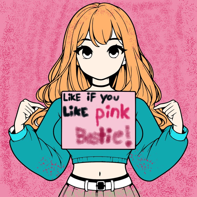 girl holding a blank sign in a long sleeve crop top
