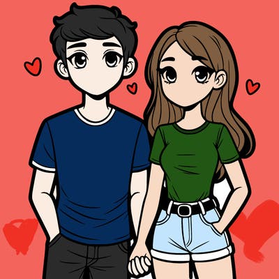 boyfriend and girlfriend