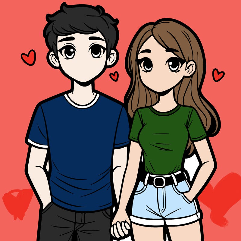 boyfriend and girlfriend